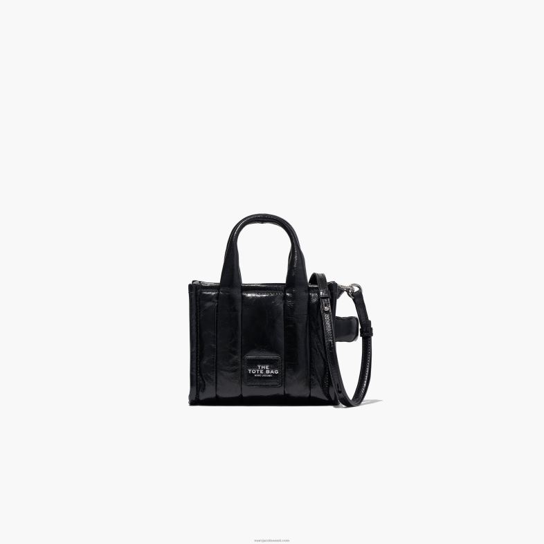 Marc Jacobs läikiv kortsus mikrokott 4BZR115