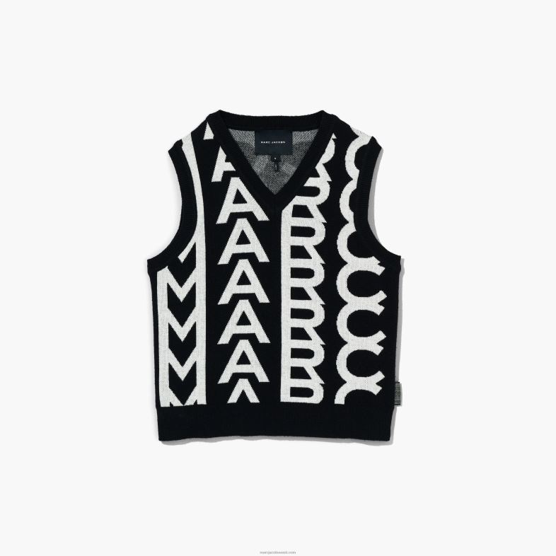 Marc Jacobs monogramm kootud vest 4BZR512