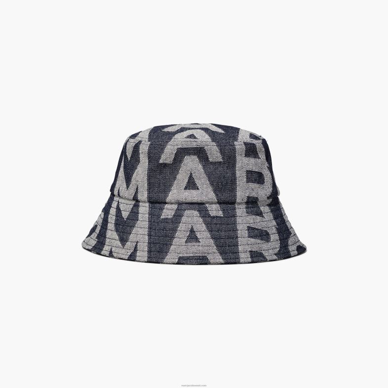Marc Jacobs monogramm denim koppkübar 4BZR393