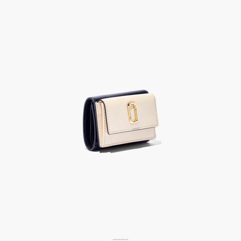 Marc Jacobs hetktõmmise mini kolmeosaline rahakott 4BZR319