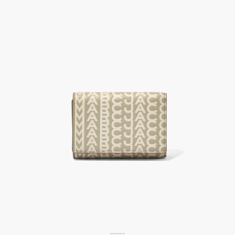 Marc Jacobs monogramm keskmine kolmekordne rahakott 4BZR246
