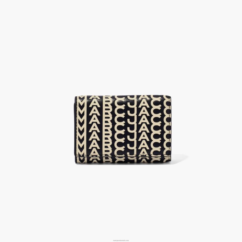 Marc Jacobs monogramm keskmine kolmekordne rahakott 4BZR248