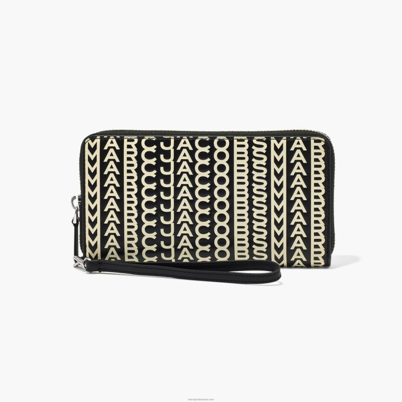 Marc Jacobs monogramm-nahast kontinentaalne käekotti 4BZR247