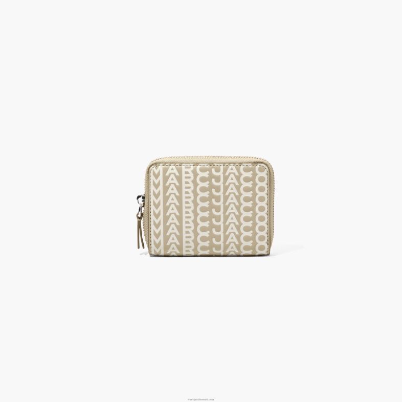 Marc Jacobs monogramm-nahast tõmblukk rahakoti ümber 4BZR268