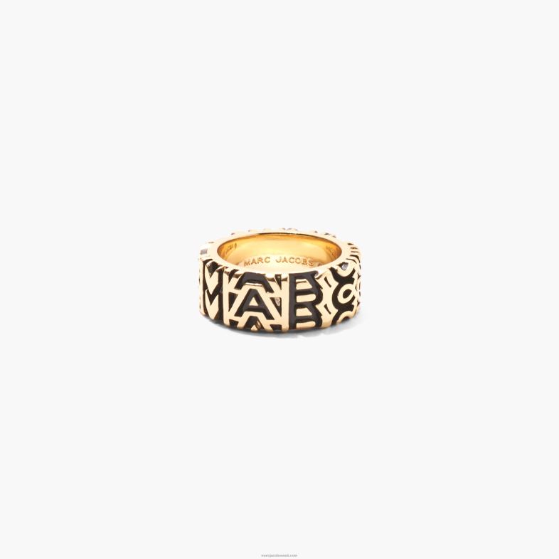 Marc Jacobs monogrammiga graveeritud sõrmus 4BZR458