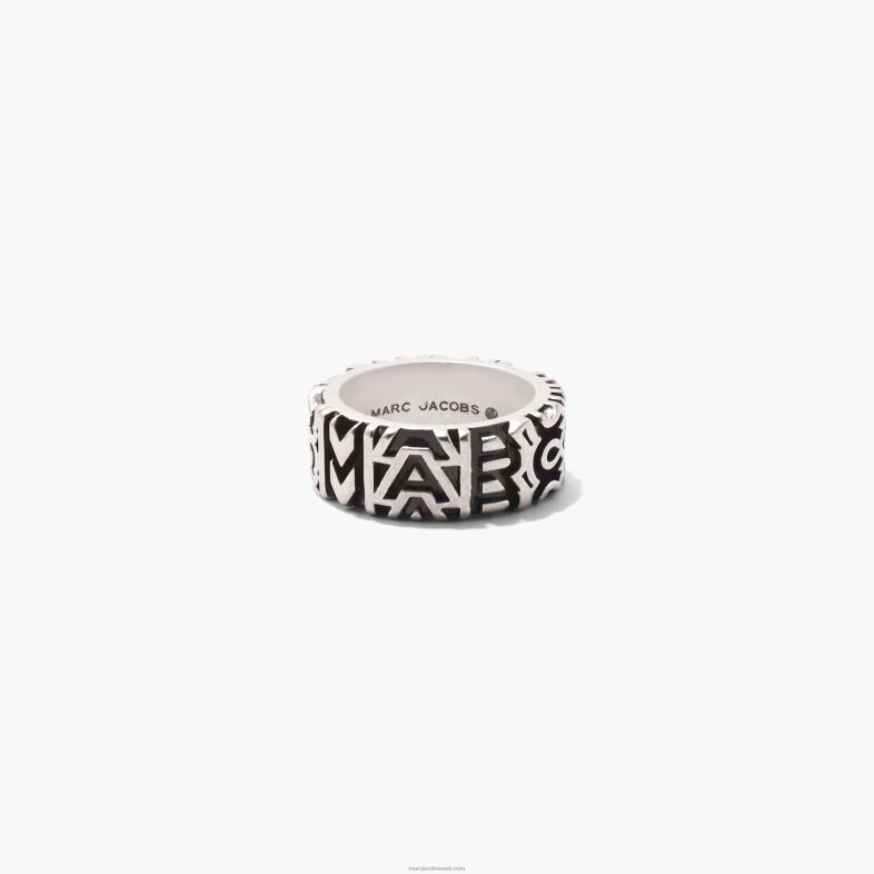 Marc Jacobs monogrammiga graveeritud sõrmus 4BZR459