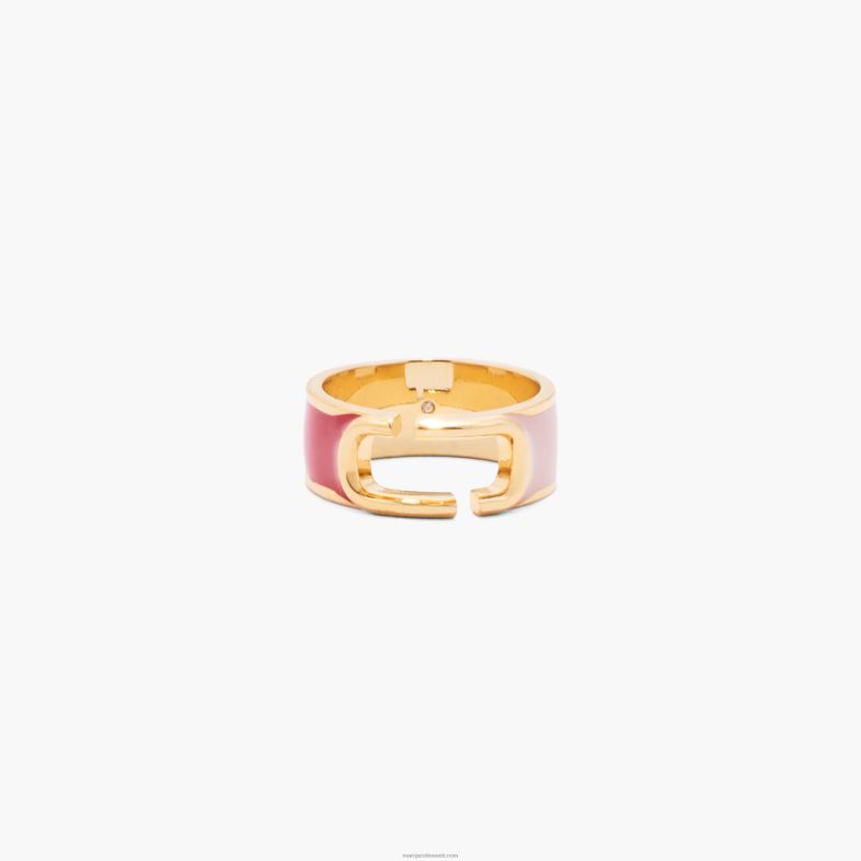 Marc Jacobs värviploki rõngas 4BZR467